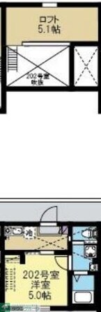 ベルアージュ日吉本町の物件間取画像